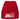 Hundekopf Zwergspitz – Beanie in Rot, Ansicht 1 #farbe_rot