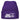Hundekopf Zwergspitz – Beanie in Violett, Ansicht 1 #farbe_violett