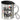 Helau und Prost – Edelstahlbecher 400 ml – Silber – Mit Deckel und Karabiner – Ansicht 1 #farbe_silber