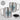 Lieblings-Schwiegersohn – Karabinerbecher 330 ml – Silber/Silber – Mit Deckel – Ansicht 3 #farbe_silber-silber