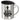 So sieht die beste Polizistin der Welt aus! – Edelstahlbecher 400 ml – Silber – Mit Deckel – Ansicht 1 #farbe_silber