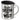 Bester Superpapa der Welt – Edelstahlbecher 400 ml – Silber – Mit Deckel – Ansicht 1 #farbe_silber