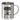 Schonend behandeln, diese Kollegin ist seit 30 Jahren im Dienst – Jubiläum – Edelstahlbecher 400 ml – Silber – Ohne Deckel und Karabiner – Ansicht 1 #farbe_silber