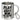 Play hard or go home – Edelstahlbecher 400 ml – Silber – Mit Karabiner – Ansicht 1 #farbe_silber