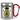 Bravocado – du hast es geschafft! – Karabinerbecher 330 ml – Silber/Rot – Ohne Deckel – Ansicht 1 #farbe_silber-rot