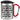 Seitdem ich stilles Wasser von Gorbatschow trinke, startet der Tag viel besser – Karabinerbecher 330 ml – Silber/Rot – Mit Deckel – Ansicht 1 #farbe_silber-rot