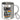 Love is love – Edelstahlbecher 400 ml – Silber – Mit Karabiner – Ansicht 1 #farbe_silber