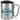 Lieblings-Patenonkel – Karabinerbecher 330 ml – Silber/Silber – Mit Deckel – Ansicht 1 #farbe_silber-silber
