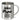 Bonus-Mama – nicht in meiner DNA, aber in meinem Herzen – Edelstahlbecher 400 ml – Silber – Ohne Deckel und Karabiner – Ansicht 1 #farbe_silber