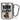 Bobr kurwa – Karabinerbecher 330 ml – Silber/Silber – Ohne Deckel – Ansicht 1 #farbe_silber-silber