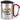 It’s Spritz o’clock – Karabinerbecher 330 ml – Silber/Rot – Mit Deckel – Ansicht 1 #farbe_silber-rot