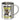 Anti-Stress Tasse für Tennisspieler – Edelstahlbecher 400 ml – Silber – Ohne Deckel und Karabiner – Ansicht 1 #farbe_silber