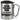 Ich bin Zwillingsmama, was ist deine Superkraft? – Karabinerbecher 330 ml – Silber/Silber – Mit Deckel – Ansicht 1 #farbe_silber-silber