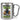 Anti-Stress Tasse für den Umzug – Karabinerbecher 330 ml – Silber/Silber – Ohne Deckel – Ansicht 1 #farbe_silber-silber
