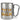 Blutgruppe Bier – Karabinerbecher 330 ml – Silber/Silber – Ohne Deckel – Ansicht 1 #farbe_silber-silber