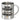 Ich bin Fotograf, was ist deine Superkraft? – Edelstahlbecher 400 ml – Silber – Ohne Deckel und Karabiner – Ansicht 1 #farbe_silber