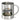 Wohnwagenliebe – Edelstahlbecher 400 ml – Silber – Ohne Deckel und Karabiner – Ansicht 1 #farbe_silber