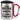 Coole Kollegen sind schwer zu finden, hart zu verlassen und unvergesslich – Karabinerbecher 330 ml – Silber/Rot – Mit Deckel – Ansicht 1 #farbe_silber-rot