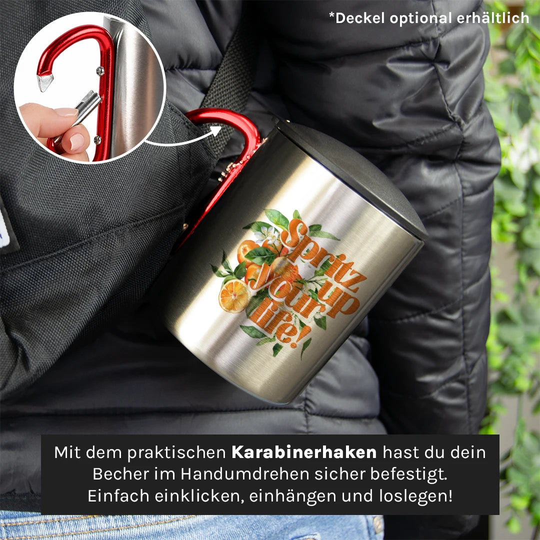 Dein Lieblingsbecher darf mit