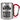 So viele Katzen auf dieser Welt und ich hab die tollste – Karabinerbecher 330 ml – Silber/Rot – Ohne Deckel – Ansicht 1 #farbe_silber-rot