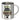 Traue keinem Hundebesitzer, der heute noch keinen Kaffee hatte – Edelstahlbecher 400 ml – Silber – Ohne Deckel und Karabiner – Ansicht 1 #farbe_silber