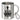 So sieht der beste Landwirt der Welt aus! – Edelstahlbecher 400 ml – Silber – Mit Karabiner – Ansicht 1 #farbe_silber