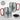 Lieblings-Partner – Karabinerbecher 330 ml – Silber/Rot – Mit Deckel – Ansicht 3 #farbe_silber-rot