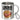 Leberkäs-Ultras – Edelstahlbecher 400 ml – Silber – Mit Karabiner – Ansicht 1 #farbe_silber