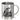Fisch-Flüsterer – Edelstahlbecher 400 ml – Silber – Ohne Deckel und Karabiner – Ansicht 1 #farbe_silber