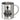 So sieht die beste Kollegin der Welt aus! – Edelstahlbecher 400 ml – Silber – Ohne Deckel und Karabiner – Ansicht 1 #farbe_silber