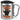 Anti-Stress Tasse für Friseure – Karabinerbecher 330 ml – Silber/Silber – Mit Deckel – Ansicht 1 #farbe_silber-silber