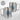 Lieblings-Sohn – Karabinerbecher 330 ml – Silber/Silber – Ohne Deckel – Ansicht 3 #farbe_silber-silber
