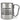 Seit dem elften Glühwein zieht mein Schuh etwas nach rechts – Karabinerbecher 330 ml – Silber/Silber – Ohne Deckel – Ansicht 1 #farbe_silber-silber