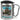 Anti-Stress Tasse für Grafikdesigner – Karabinerbecher 330 ml – Silber/Silber – Mit Deckel – Ansicht 1 #farbe_silber-silber