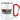 I love hot moms – Karabinerbecher 330 ml – Weiß/Rot – Ohne Deckel – Ansicht 1 #farbe_weiss-rot