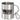 I love hot moms – Edelstahlbecher 400 ml – Silber – Mit Karabiner – Ansicht 1 #farbe_silber