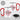 Lieblings-Trauzeugin – Karabinerbecher 330 ml – Weiß/Rot – Mit Deckel – Ansicht 3 #farbe_weiss-rot