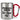 Glückwunsch, du wirst Uropa – Karabinerbecher 330 ml – Silber/Rot – Ohne Deckel – Ansicht 1 #farbe_silber-rot