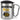 Ich bin eine Azubine – Karabinerbecher 330 ml – Silber/Silber – Mit Deckel – Ansicht 1 #farbe_silber-silber