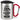 Lieber Opa, ich habe versucht, für dich das beste Geschenk zu finden – Karabinerbecher 330 ml – Silber/Rot – Mit Deckel – Ansicht 1 #farbe_silber-rot