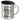 Wenn du mir dein Herz gibst, packe ich ganz viel Liebe hinein – Edelstahlbecher 400 ml – Silber – Mit Deckel – Ansicht 1 #farbe_silber