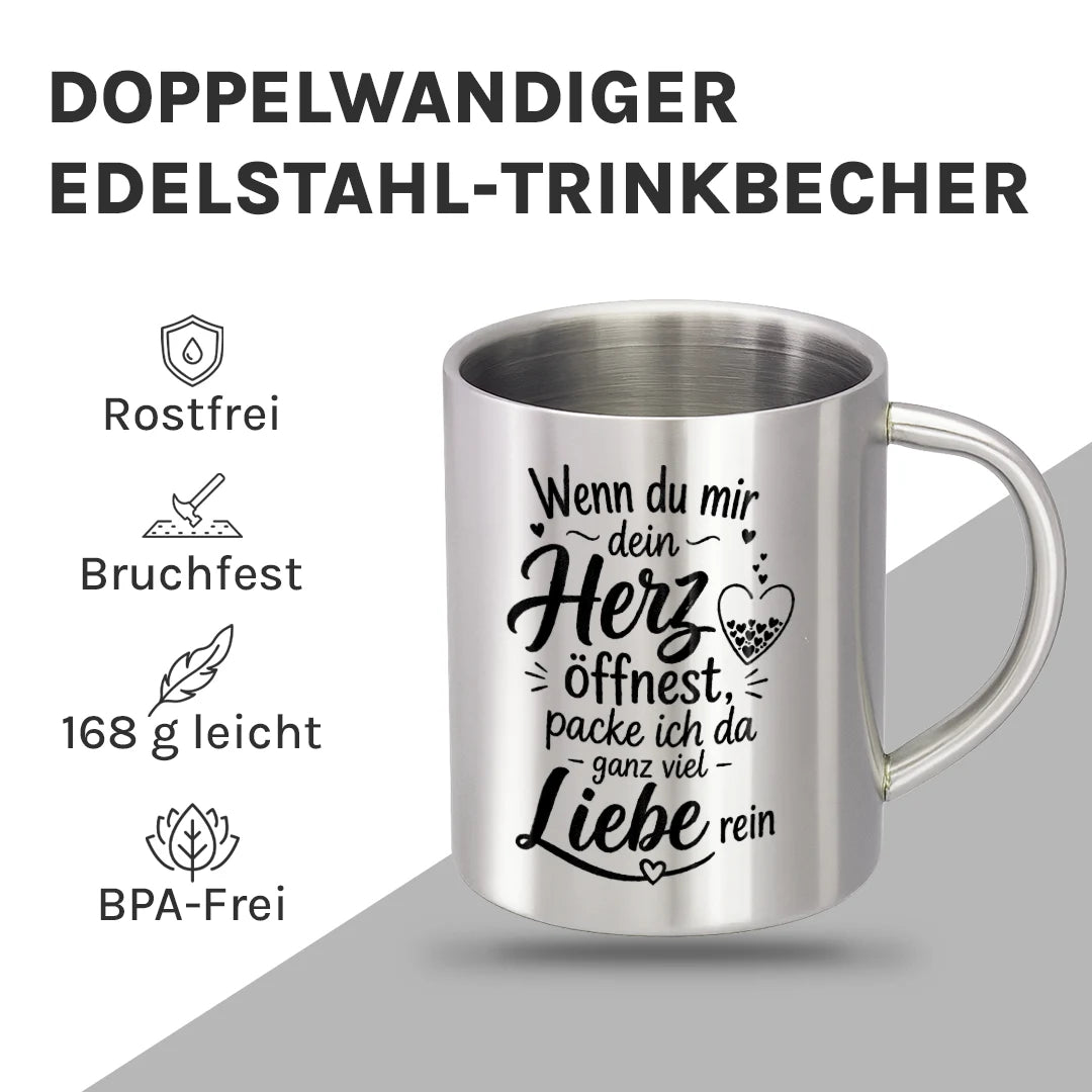 Ein kleiner Gruß bei jedem Schluck
