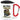 Anti-Stress Tasse fürs Fotografieren – Karabinerbecher 330 ml – Weiß/Rot – Mit Deckel – Ansicht 1 #farbe_weiss-rot