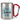 Lieblings-Trainer – Karabinerbecher 330 ml – Silber/Rot – Ohne Deckel – Ansicht 1 #farbe_silber-rot