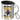 Anti-Stress Tasse für Volleyballer – Edelstahlbecher 400 ml – Silber – Mit Deckel und Karabiner – Ansicht 1 #farbe_silber