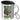 Anti-Stress Tasse für Camper – Edelstahlbecher 400 ml – Silber – Mit Deckel und Karabiner – Ansicht 1 #farbe_silber