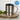 Rudolph im Schneesturm – Edelstahlbecher 400 ml – Silber – Mit Deckel – Ansicht 3 #farbe_silber