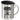 Schonend behandeln, dieser Kollege ist seit 30 Jahren im Dienst – Jubiläum – Edelstahlbecher 400 ml – Silber – Mit Deckel – Ansicht 1 #farbe_silber