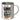 Love is love – Edelstahlbecher 400 ml – Silber – Ohne Deckel und Karabiner – Ansicht 1 #farbe_silber