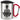 So sieht die beste Steuerberaterin der Welt aus! – Karabinerbecher 330 ml – Silber/Rot – Mit Deckel – Ansicht 1 #farbe_silber-rot